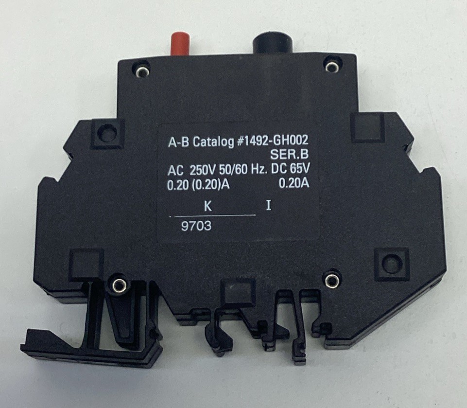 Allen Bradley 1492-GH002 0.2 Amp DIN Mount Circuit Breaker