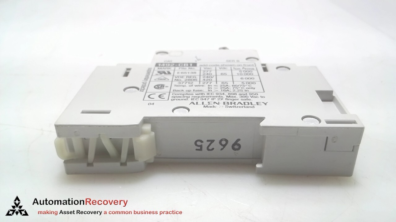 ALLEN BRADLEY 1492-CB1G300 SER C, MINIATRUE CIRCUIT BREAKER #334469