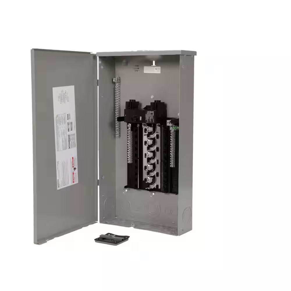 SN Series 200 Amp 20-Space 40-Circuit Outdoor Main Breaker Plug-On Neutral Load