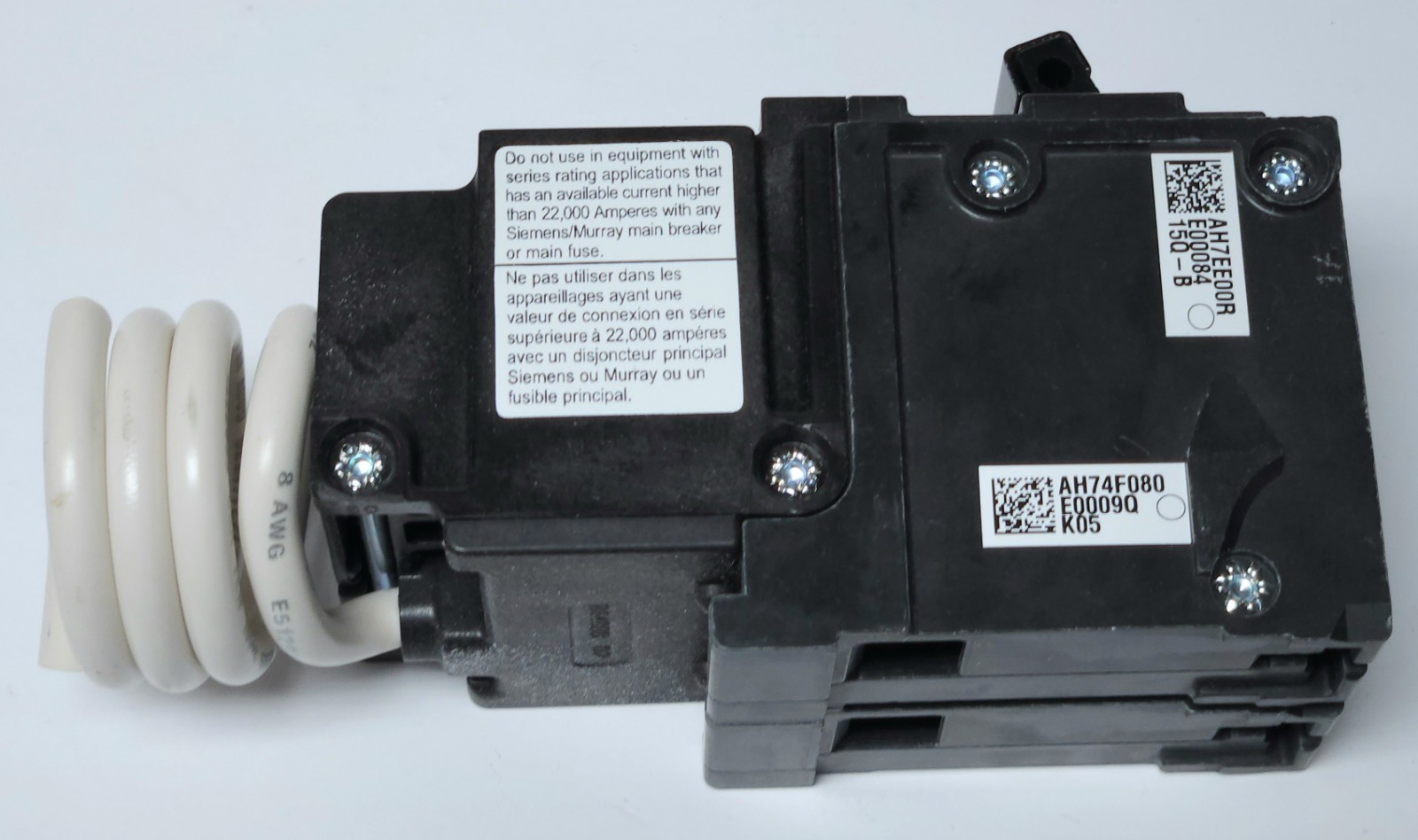 SIEMENS QE215 2 Pole 15 AMP Type QE EQUIPMENT Protection Ground Fault Circuit