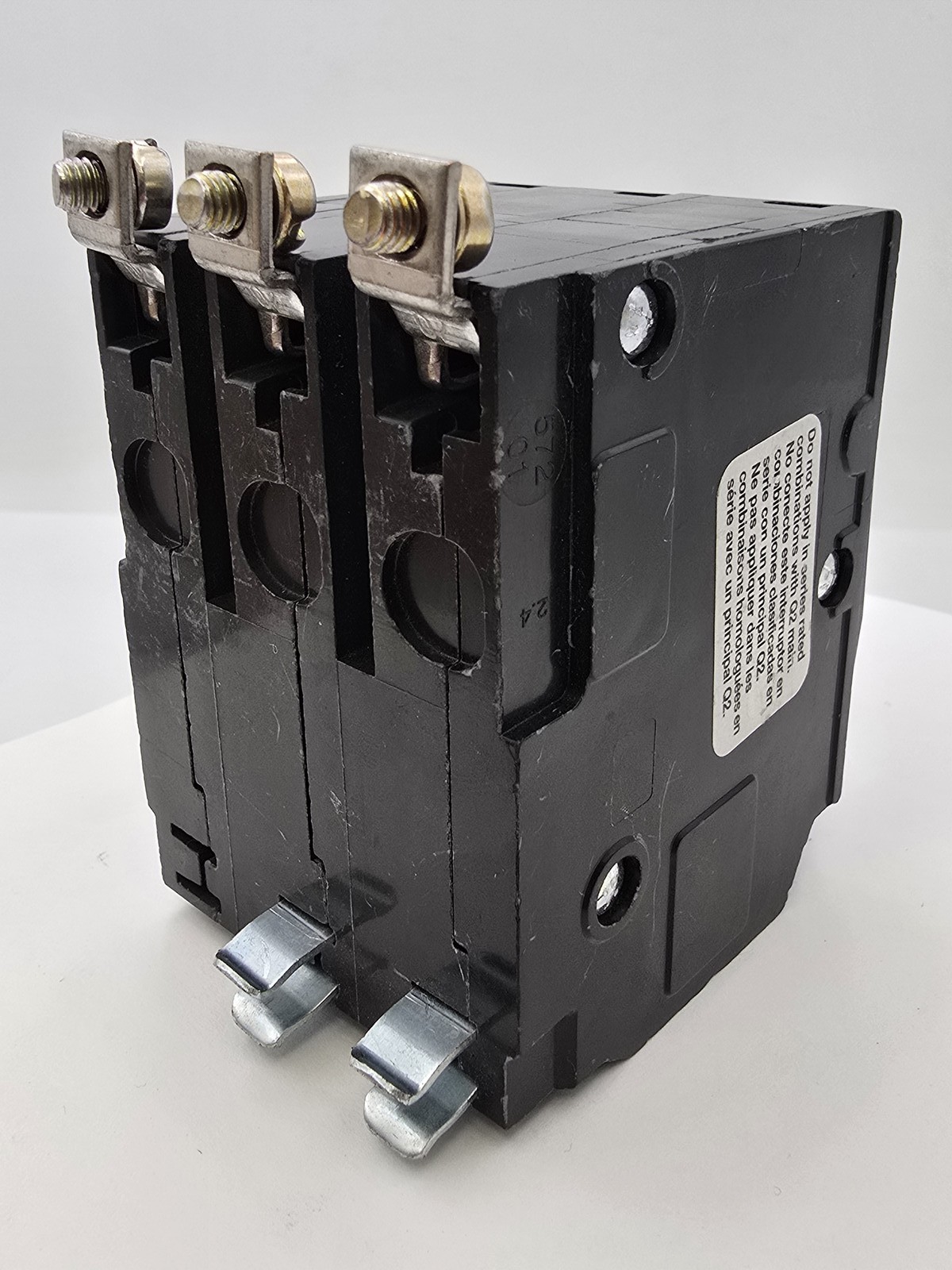 Square D QOB360 Bolt-On Circuit Breaker 3P 60A 240V 10kA QOB 60 Amp 3 Pole
