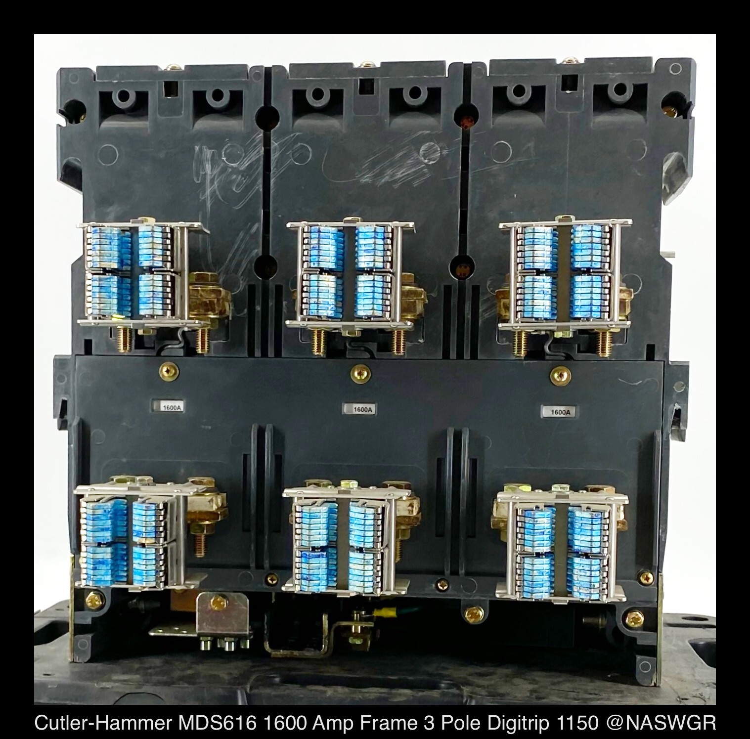 Cutler Hammer Magnum DS MDS616 Breaker (E/O,D/O) ~ 1600 Amp -Tested/1Yr Warranty