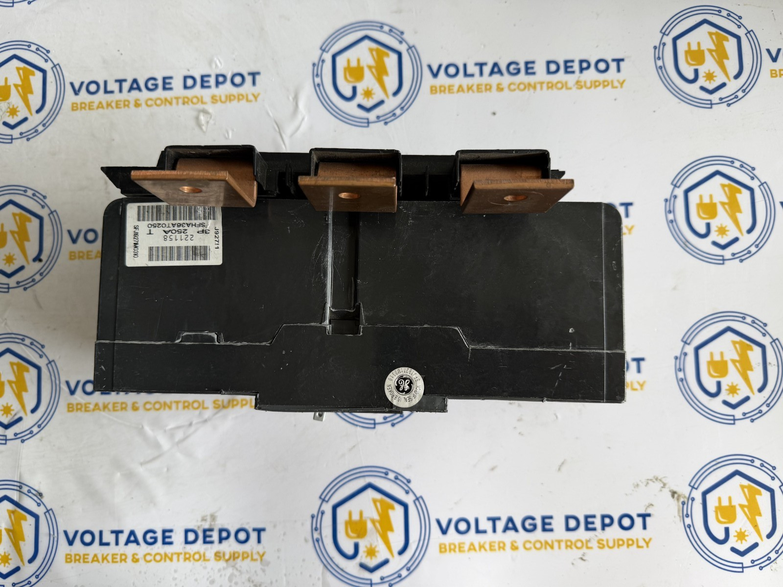 GE SFHA36AT0250 250A 600V 3P Circuit Breaker 225A Rating Plug W/ Mounting Kit