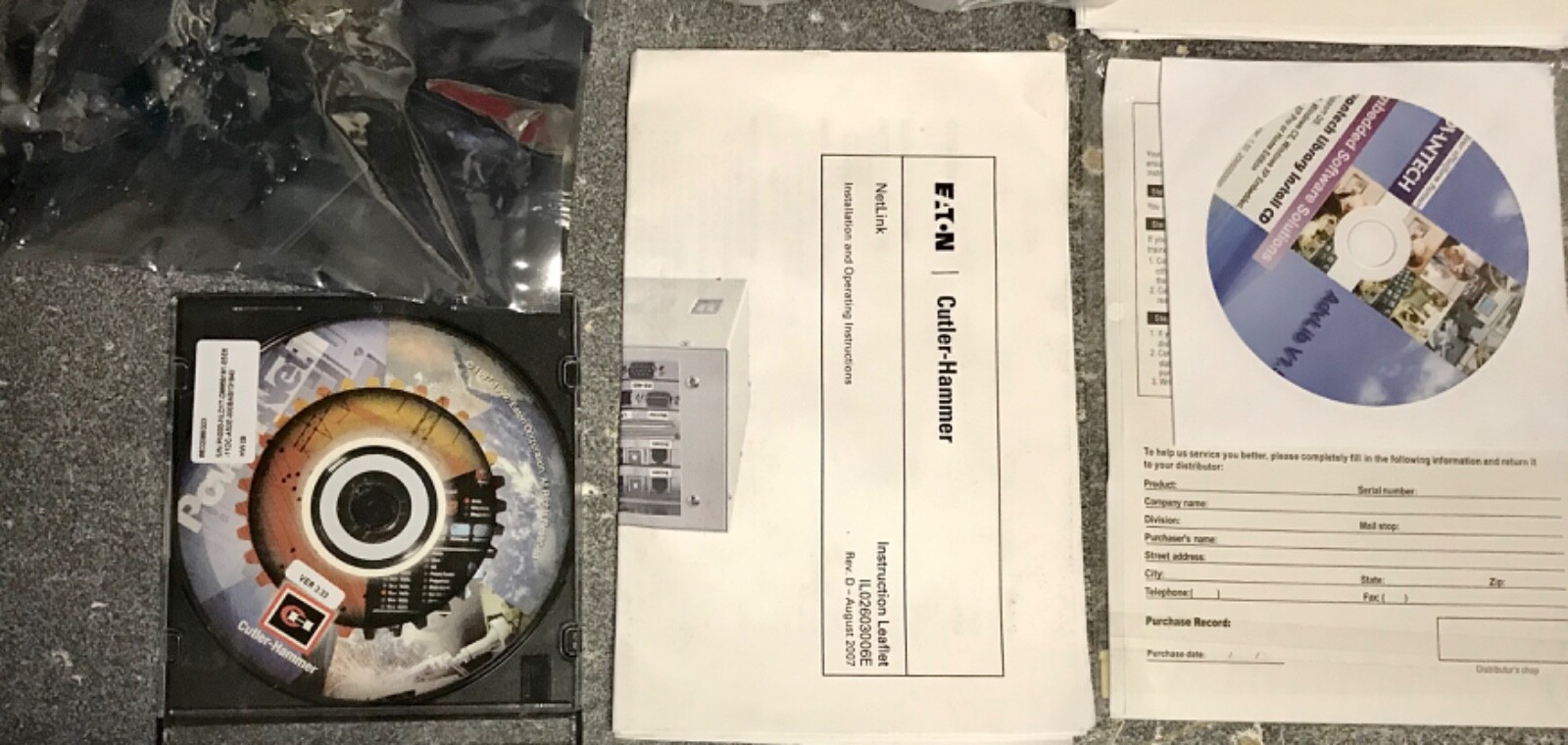 EATON CUTLER HAMMER NLD1T Modbus Gateway Ethernet Netlink Module 66D2088G23