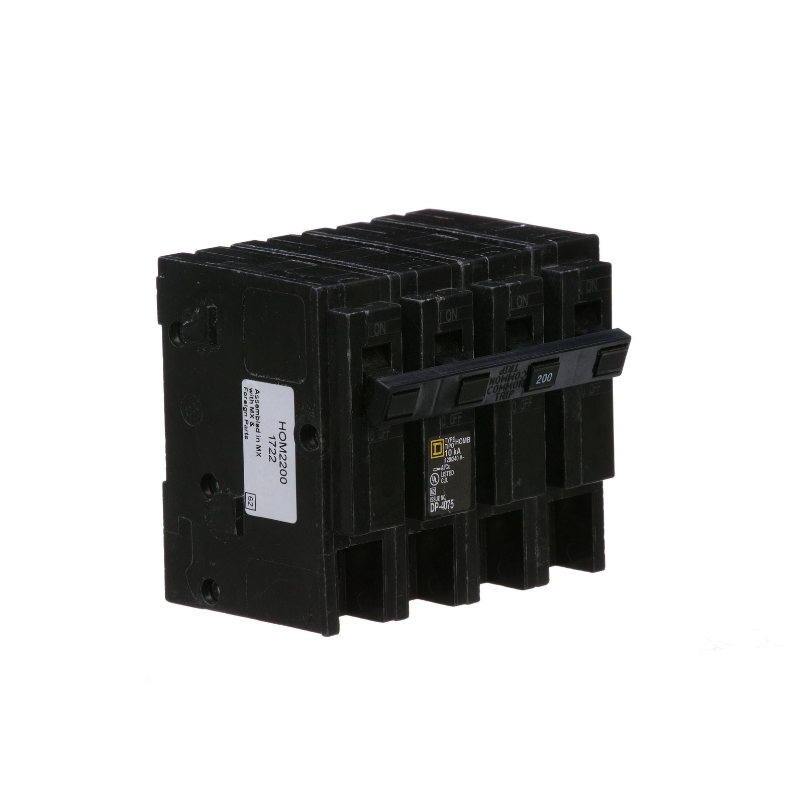 HOM2200 – Square D Homeline – Main Breaker