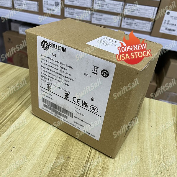 New Allen-Bradley 140G-G2C3-C50 Heavy Duty Electrical Control Breaker