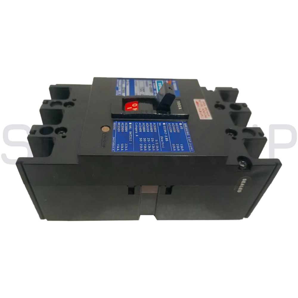 New In Box TERASAKI XS100NB 3P 100 A Circuit Breaker