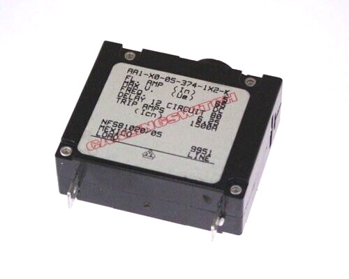 AA1-X0-05-374-1X2-K Carling Technologies Circuit Breaker 1-Pole 5A 65V