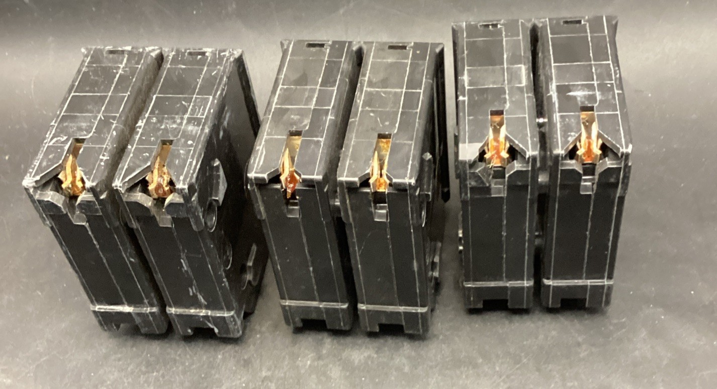 Lot Of 3 Used Square D Homeline HOM230 2 Pole 30 Amp 120 240V Circuit Breaker