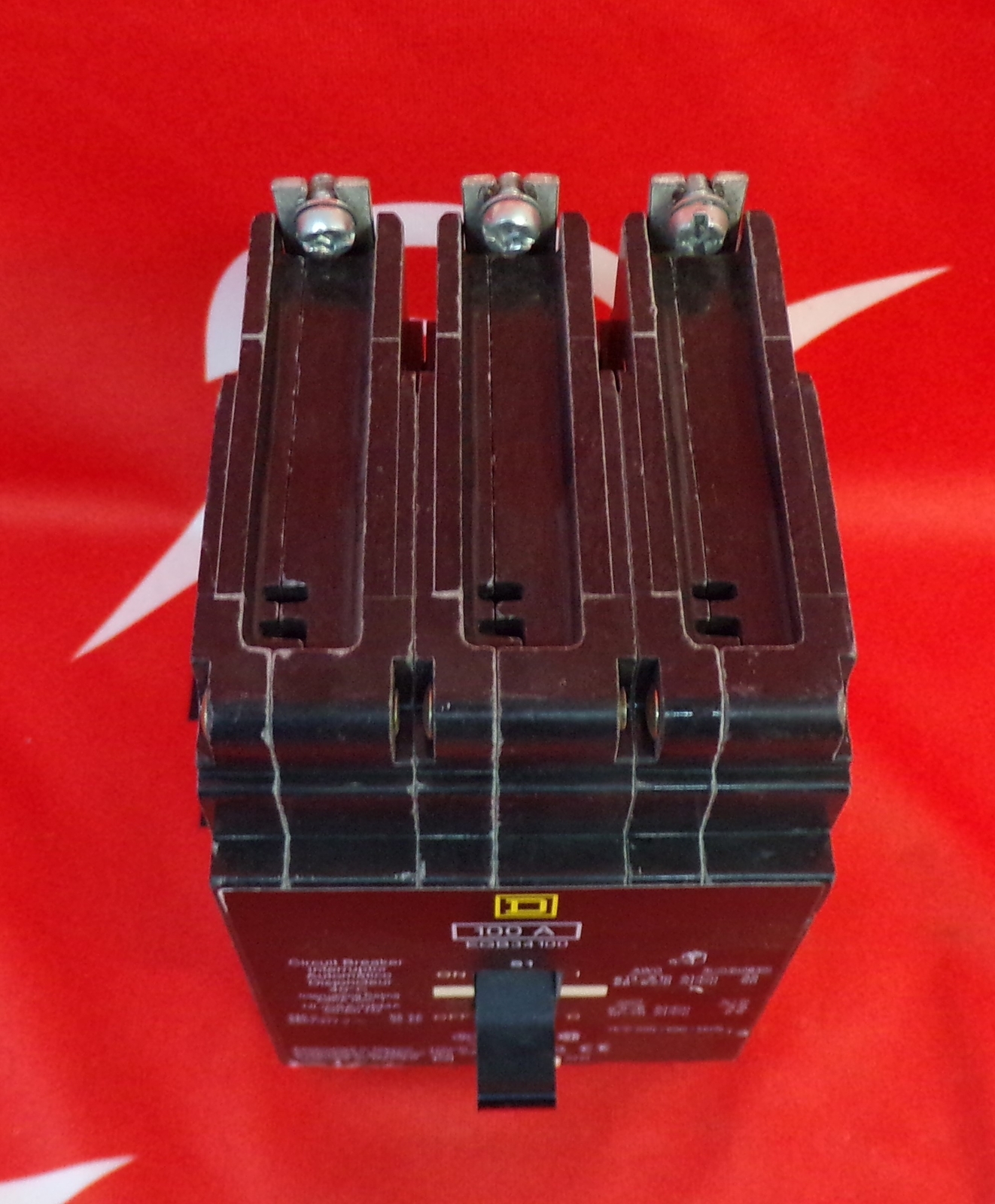 SQUARE D CIRCUIT BREAKER EGB34100 100A 480Y/277V 3P 1YR WARRANTY