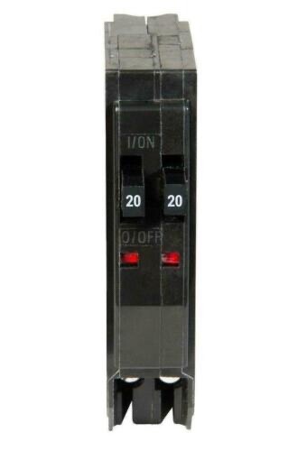 BRAND NEW SQUARE D QO2020 MINI CIRCUIT BREAKER 20-20A 120/240V SP PLUG-IN CB