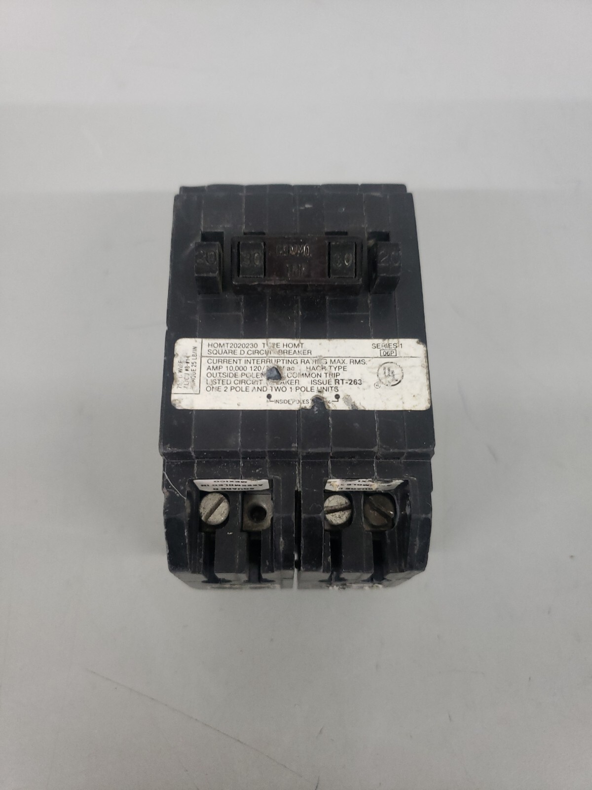 Square D HOMT2020230CP 20 A Miniature Circuit Breaker B#