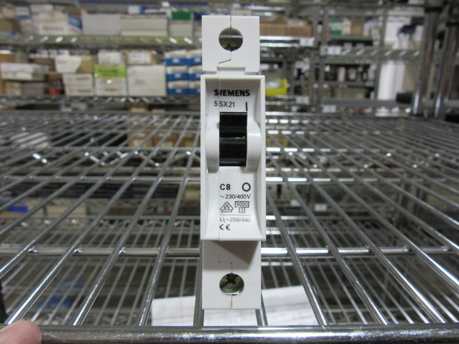 Siemens 5SX21C8 Circuit Breaker 1P 8A 250/440V NEW!!! Free Shipping