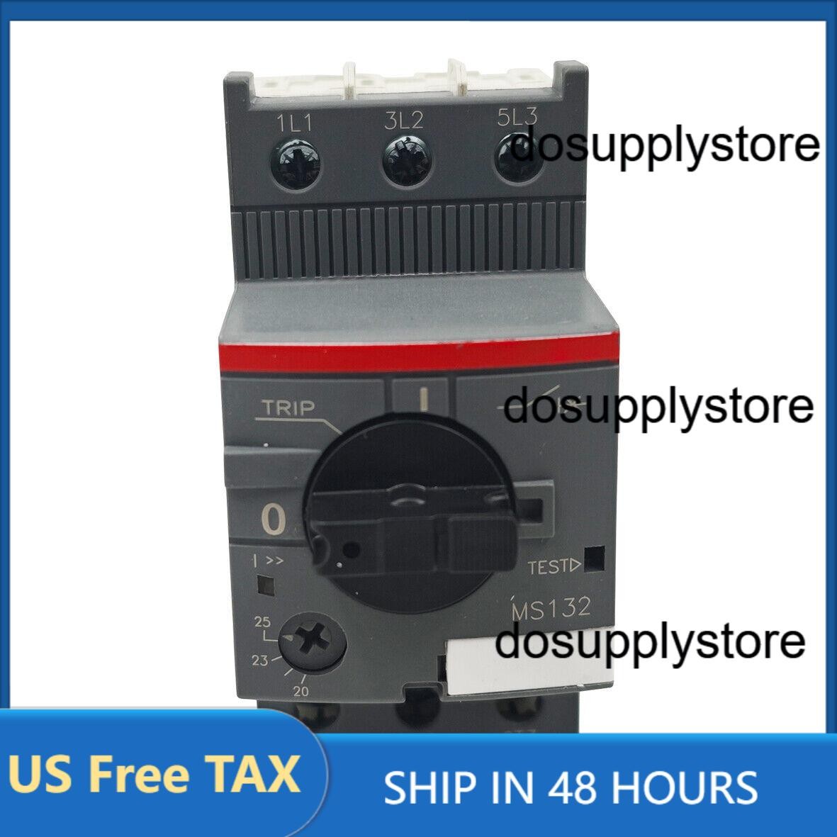 MS132-25 manual motor starter 20-25A Motor circuit breaker with rotary knob