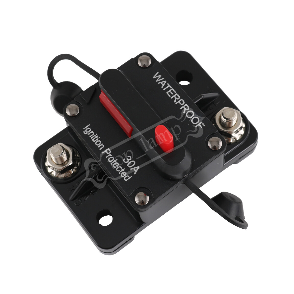 30A-300A AMP Manual Circuit Breaker Fuse Car Boat Reset Switch 12-48V DC IP67