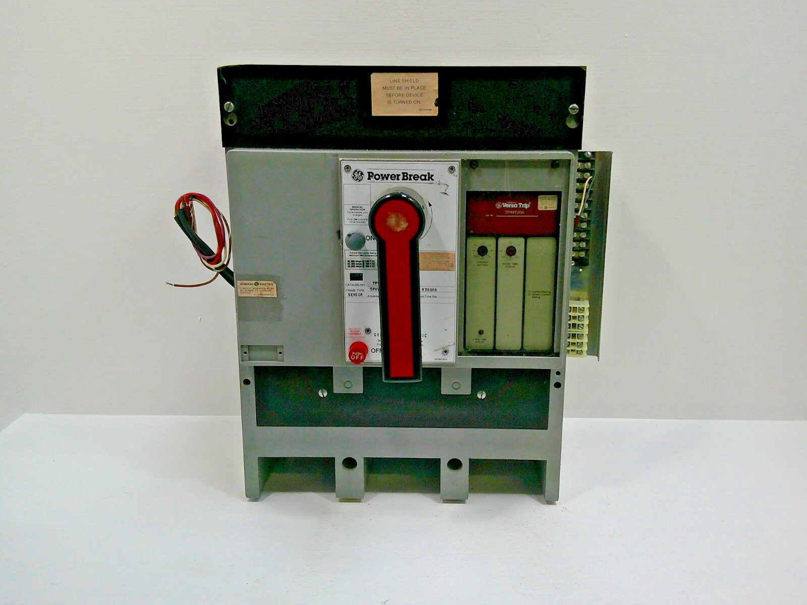 General Electric TPVVF5612 1200 Amp PowerBreak Breaker Micro Versa-Trip 1200A GE