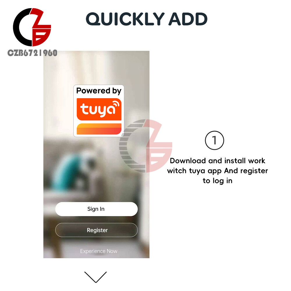 Tuya WIFI/Zigbee AC Smart Circuit Breaker Metering Remote Control On-Off Breaker
