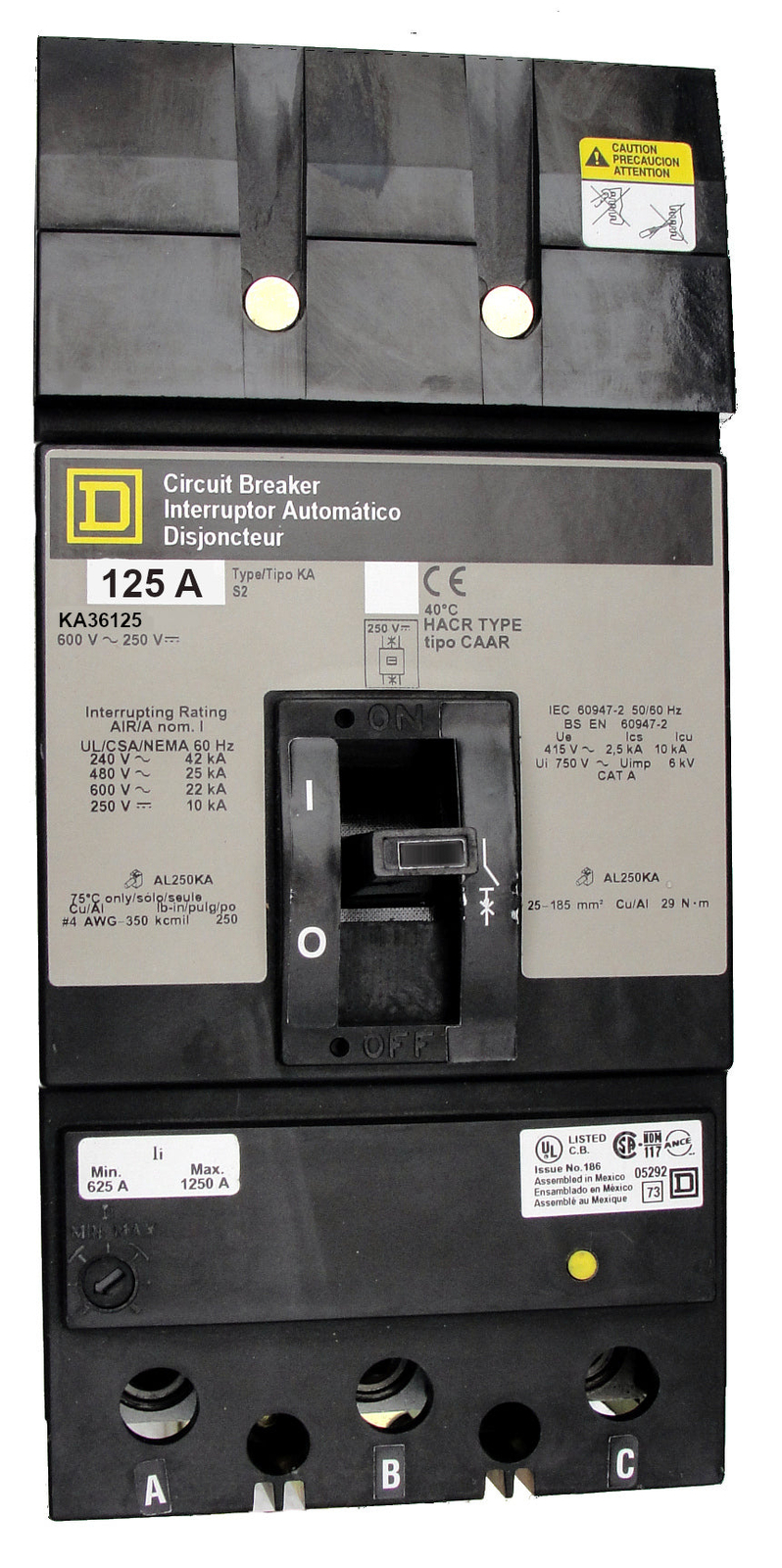 KA36125 – Square-D – Seller Reconditioned