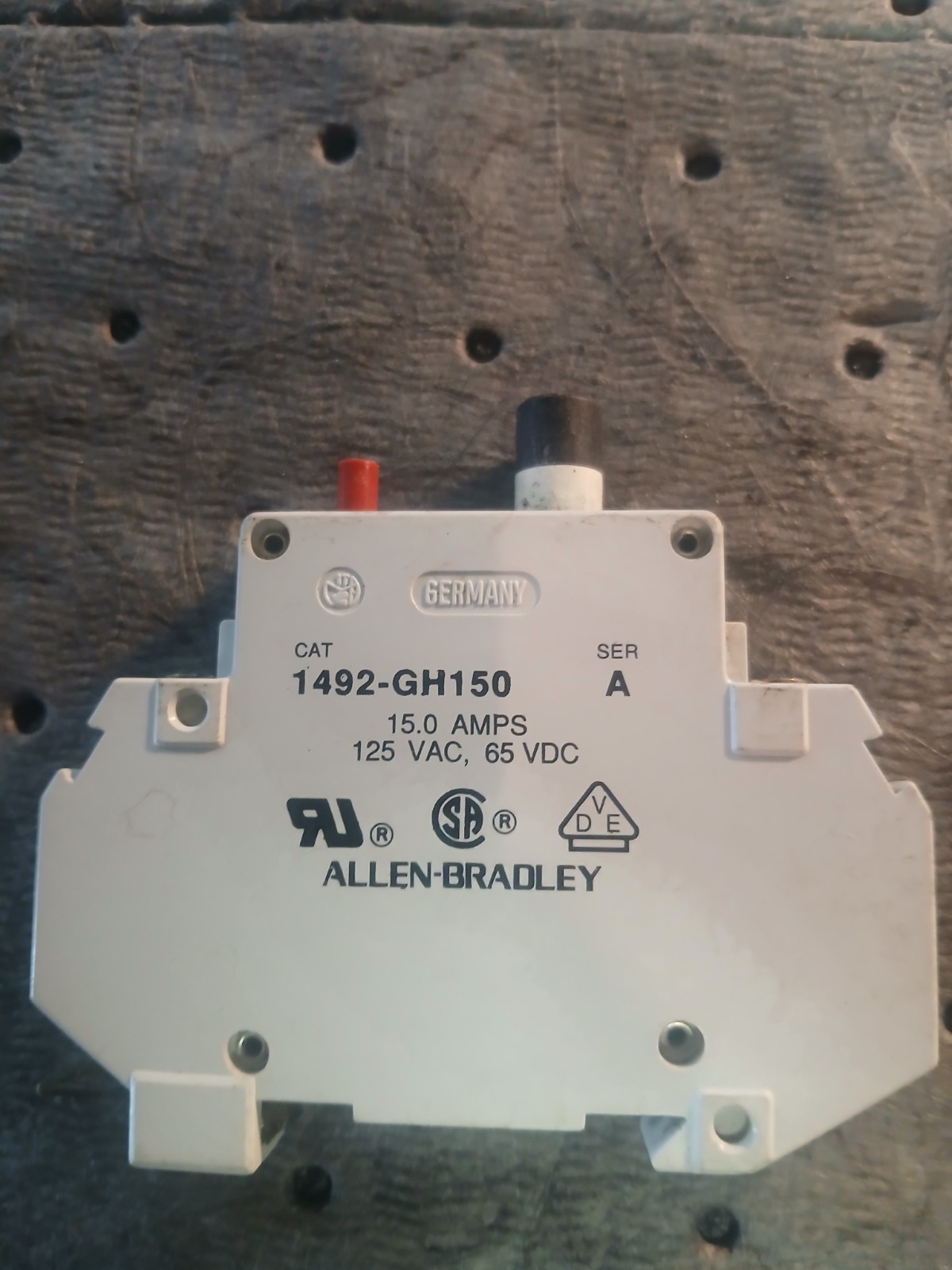 ALLEN BRADLEY 1492-GH150 SER-A MINIATURE CIRCUIT BREAKER