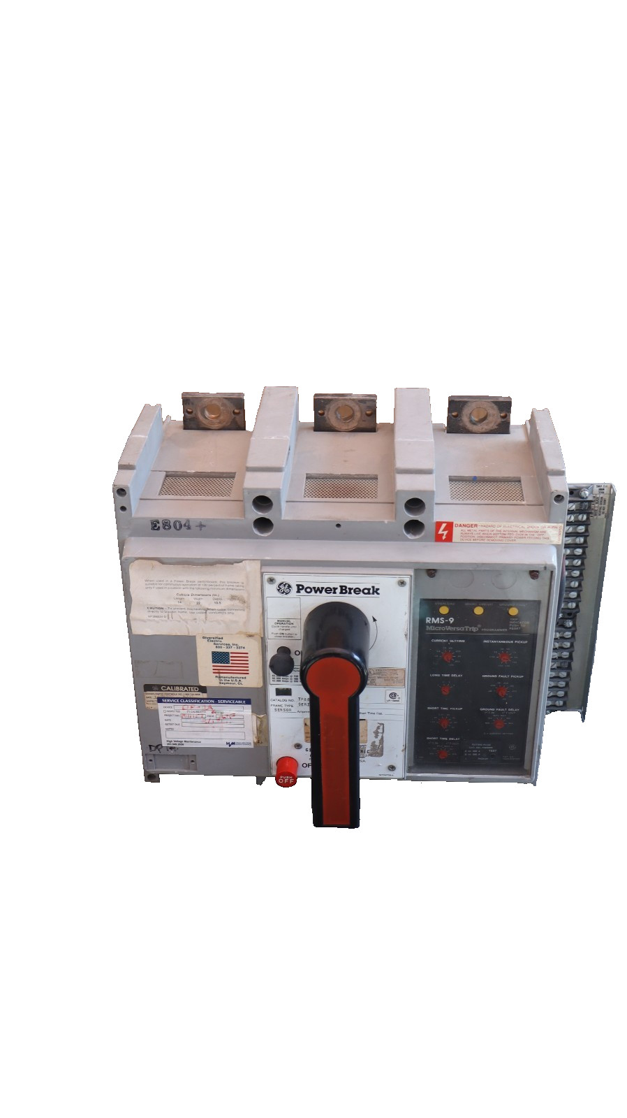 GE General Electric Circuit Breaker Power Break 800A Amp TP88SSZ TR8S600