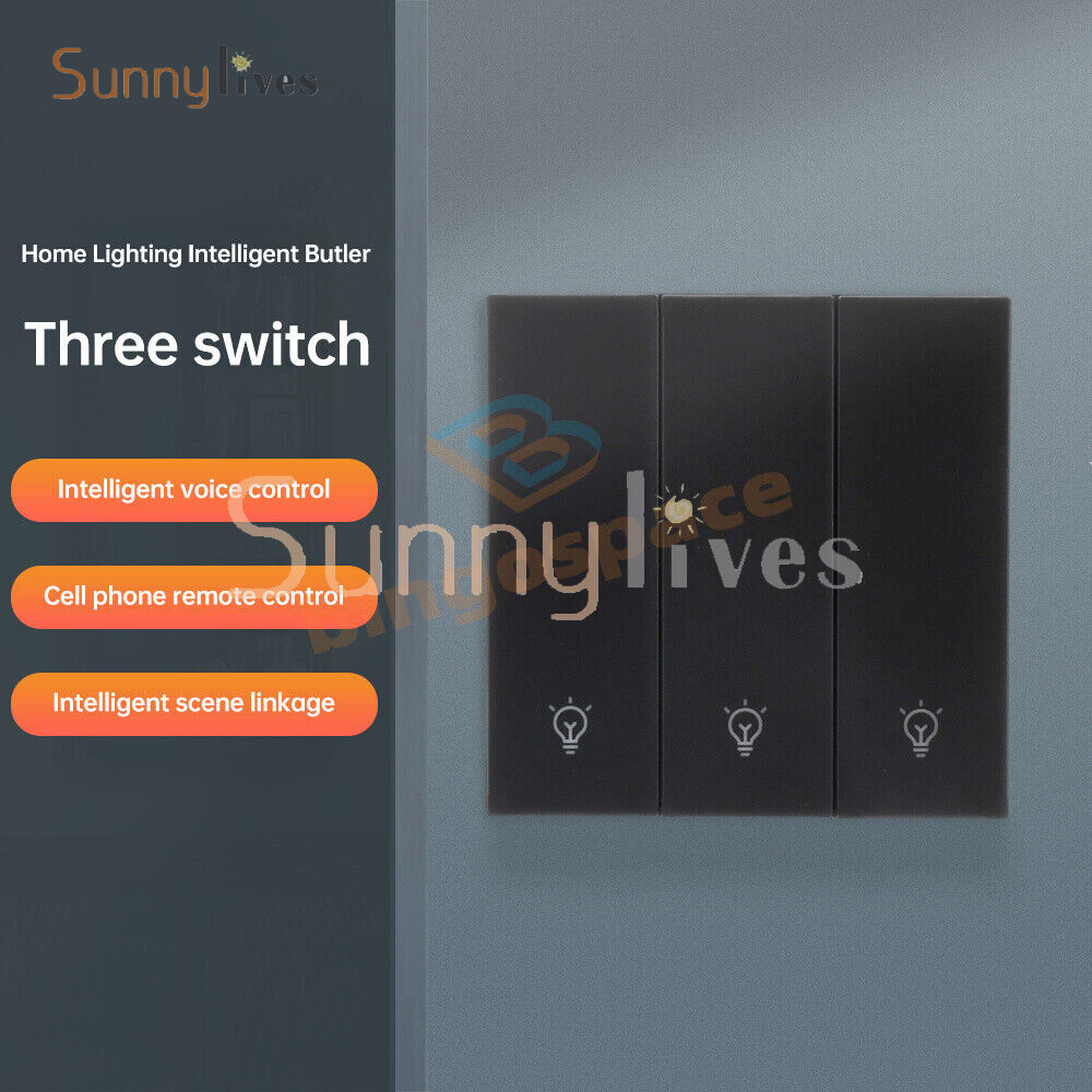 DH-315 Ewelink WiFi Smart Switch Control Panel Remote Control Wall Switch NEW
