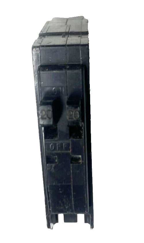 20A Square D QOT2020 Tandem Breaker 20 Amp 1Pole Plug In Mount 10ka 120/240 HACR