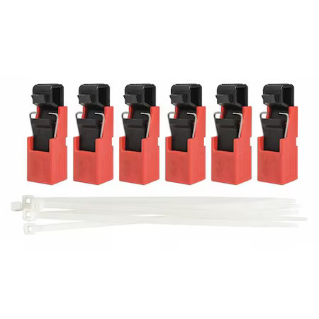 Brady 148688 Circuit Breaker Lockout Rail, Circuit Breaker With Standard Nylon