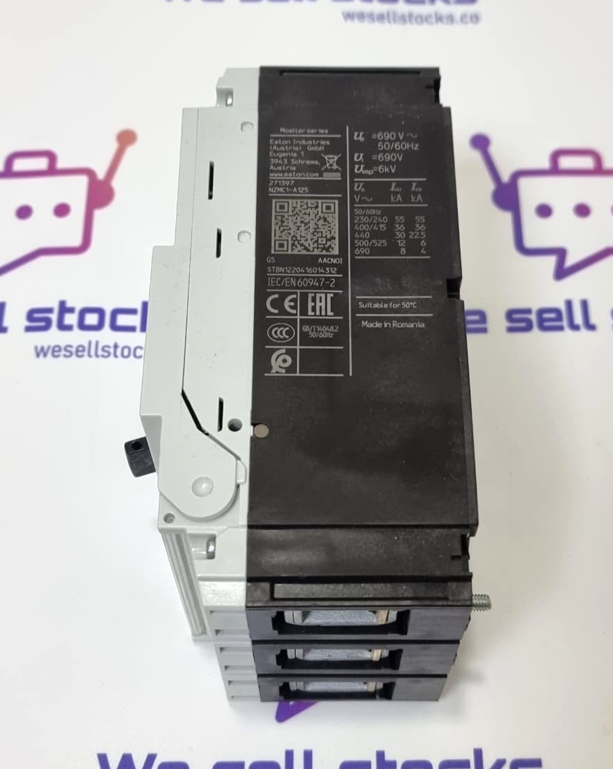 Eaton NZMC1-A125 Molded Case Circuit Breaker 125A