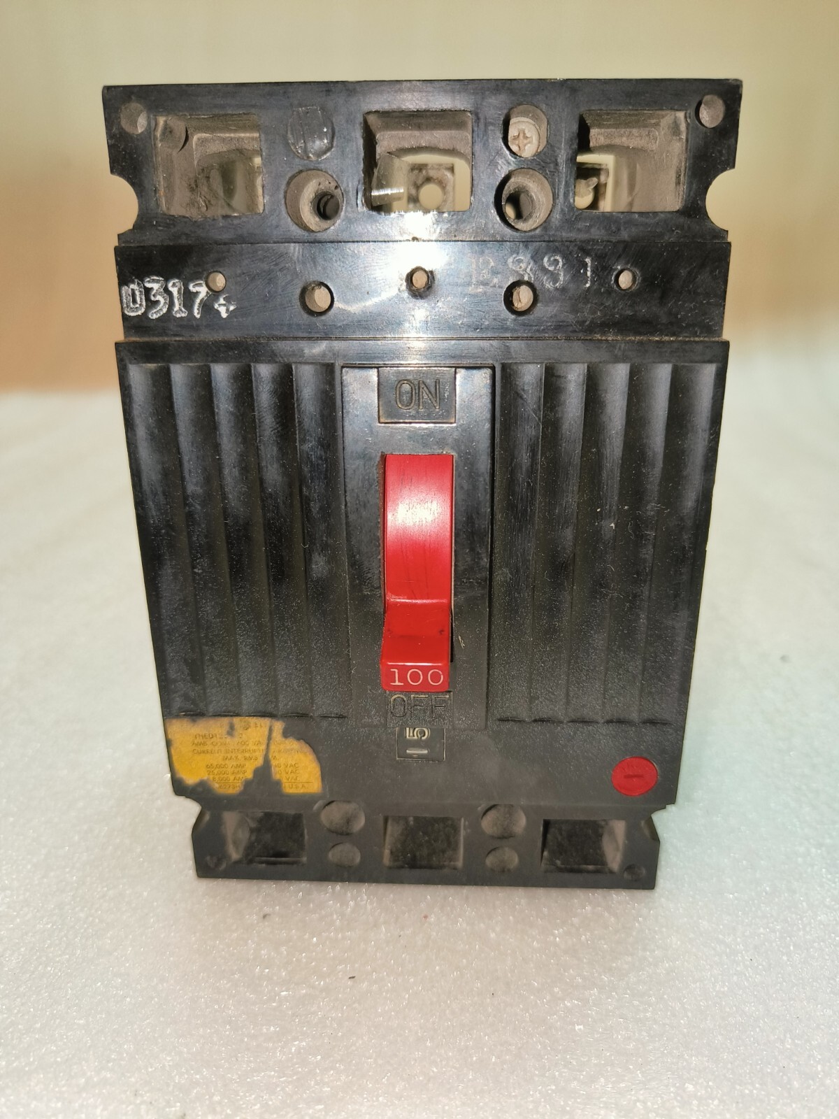 GENERAL ELECTRIC THED 136100 100A (FREE SAME DAY SHIPPING)