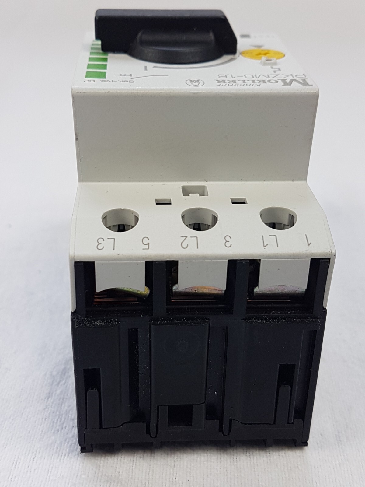 Moeller PKZM0-1.6 Circuit Breaker Motor Protector 400-690VAC 50/60Hz 1.6A Unused