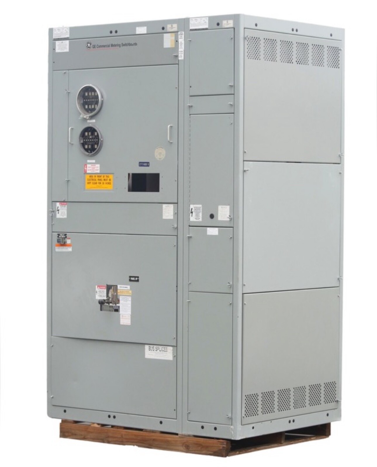 1200 amp commercial metering switchboard main 4000a bus rated indoor