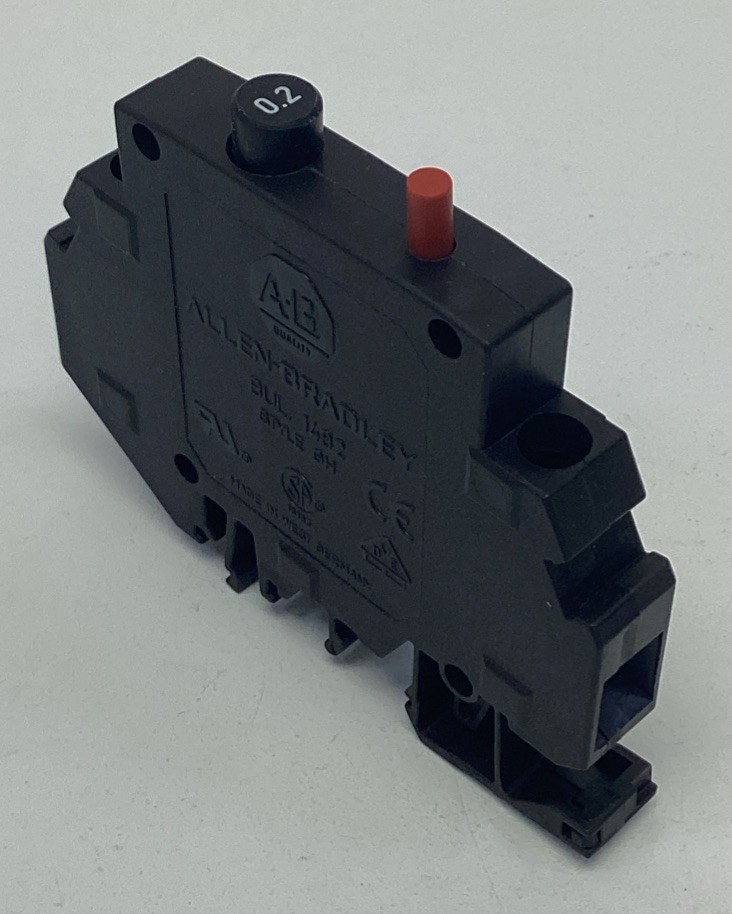 Allen Bradley 1492-GH002 0.2 Amp DIN Mount Circuit Breaker