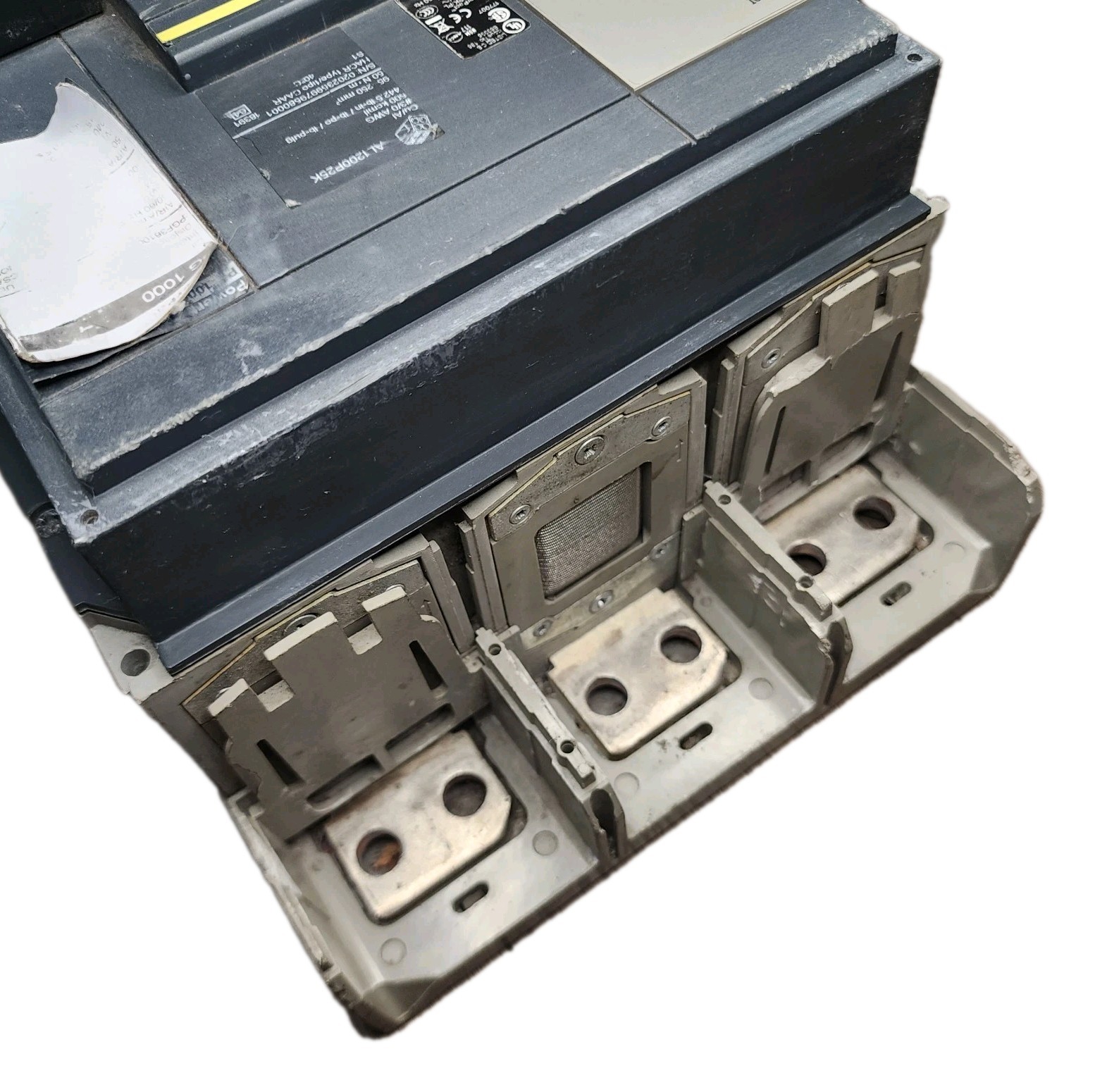SQUARE D POWERPACT PG 1000 CIRCUIT BREAKER PGF36100YP 3 POLE 600V 1000A AMP
