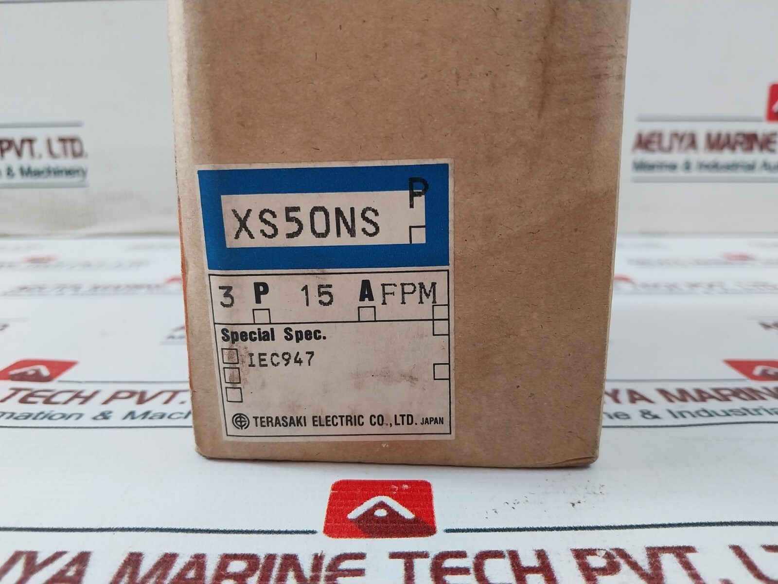 Terasaki XS50NS TemBreak 3 Pole Circuit Breaker 15A AC600V DC250V