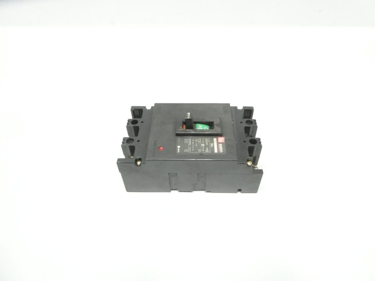 Lg ABS 103 Molded Case Circuit Breaker 3p 75a Amp 380/415v-ac 250v-dc