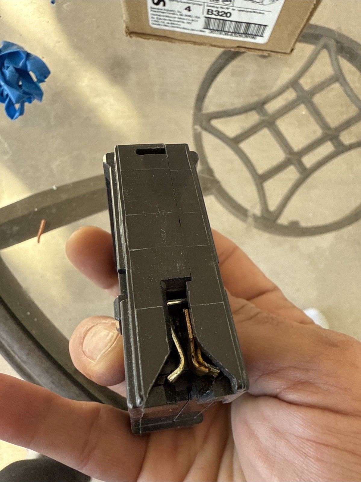 Square D HOM120CP 20 A Miniature Circuit Breaker