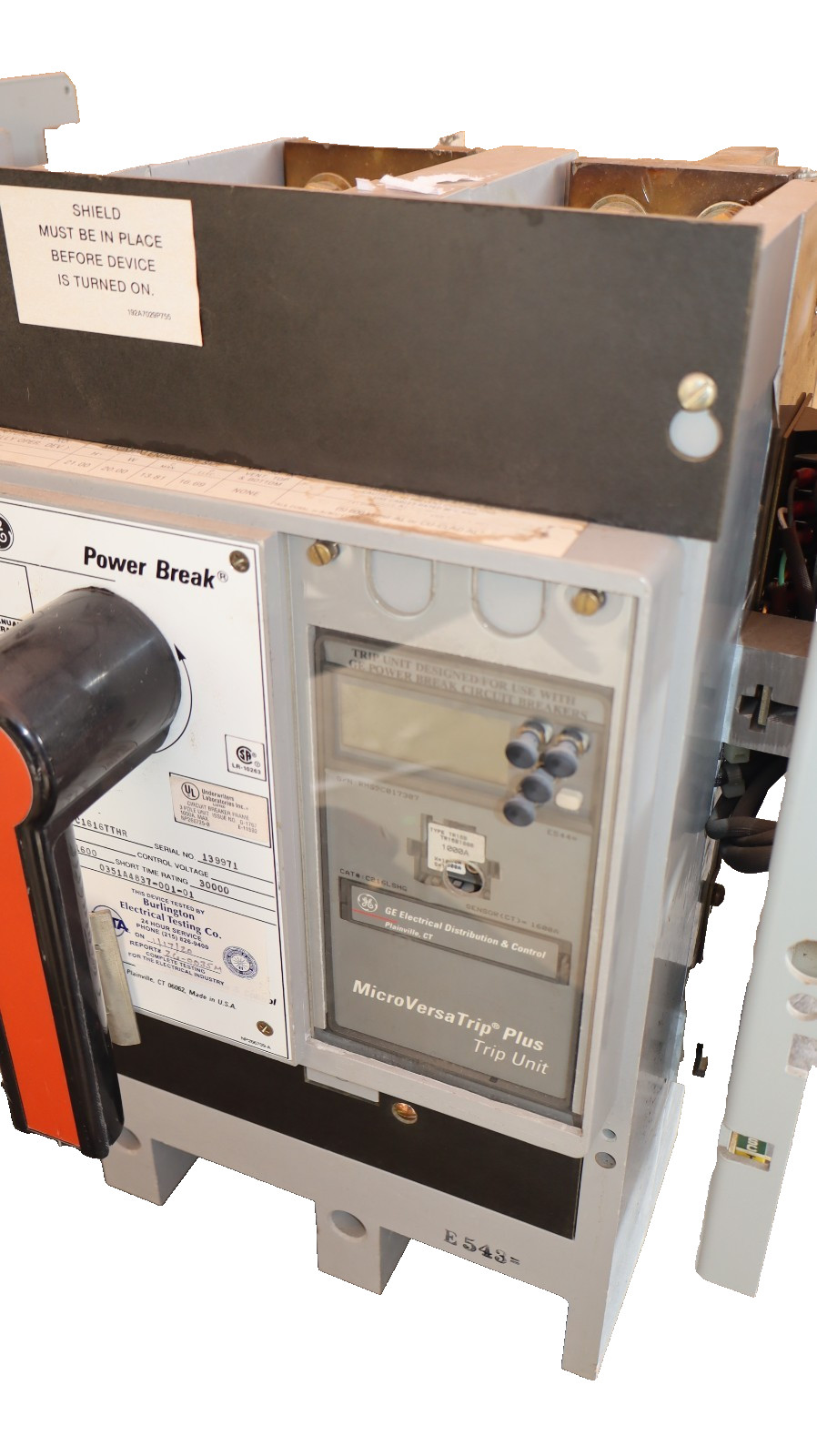 GE General Electric Breaker Power Break 1600A Amp TC1616TTHR TR16B1000 C216LSHG