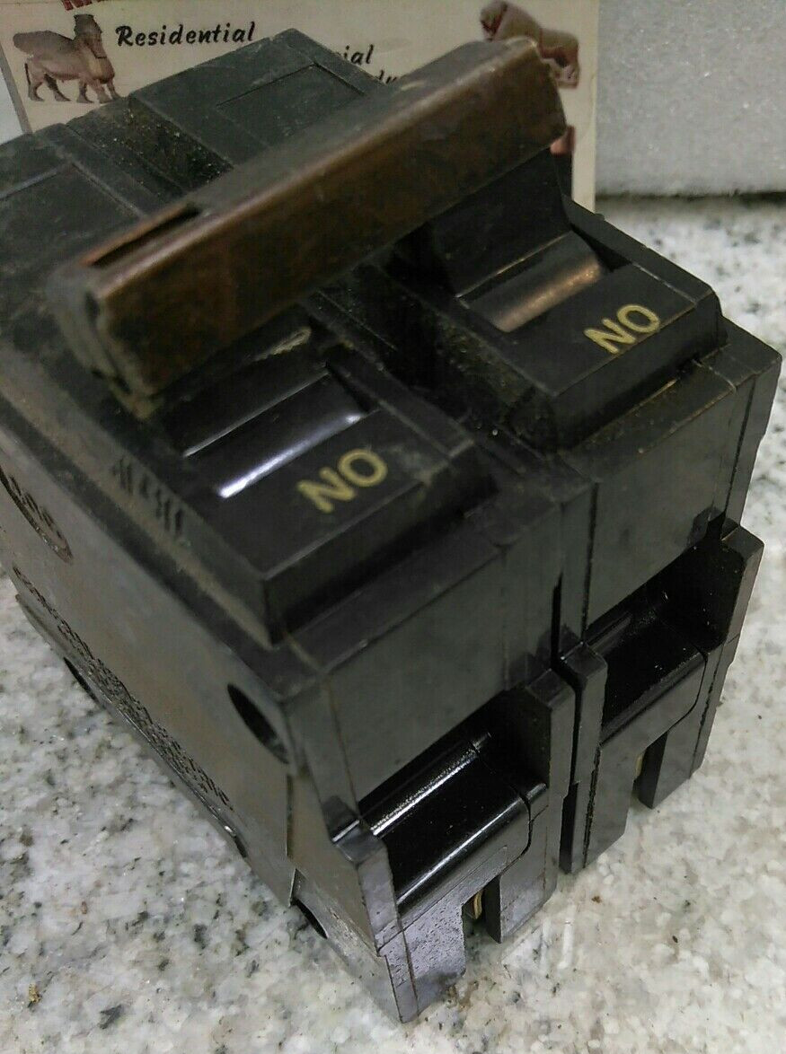 General Electric/BREAKER /TQL2120/20A/2P/240VAC/GROVE/ TYPE TQL-AC /USE(L168
