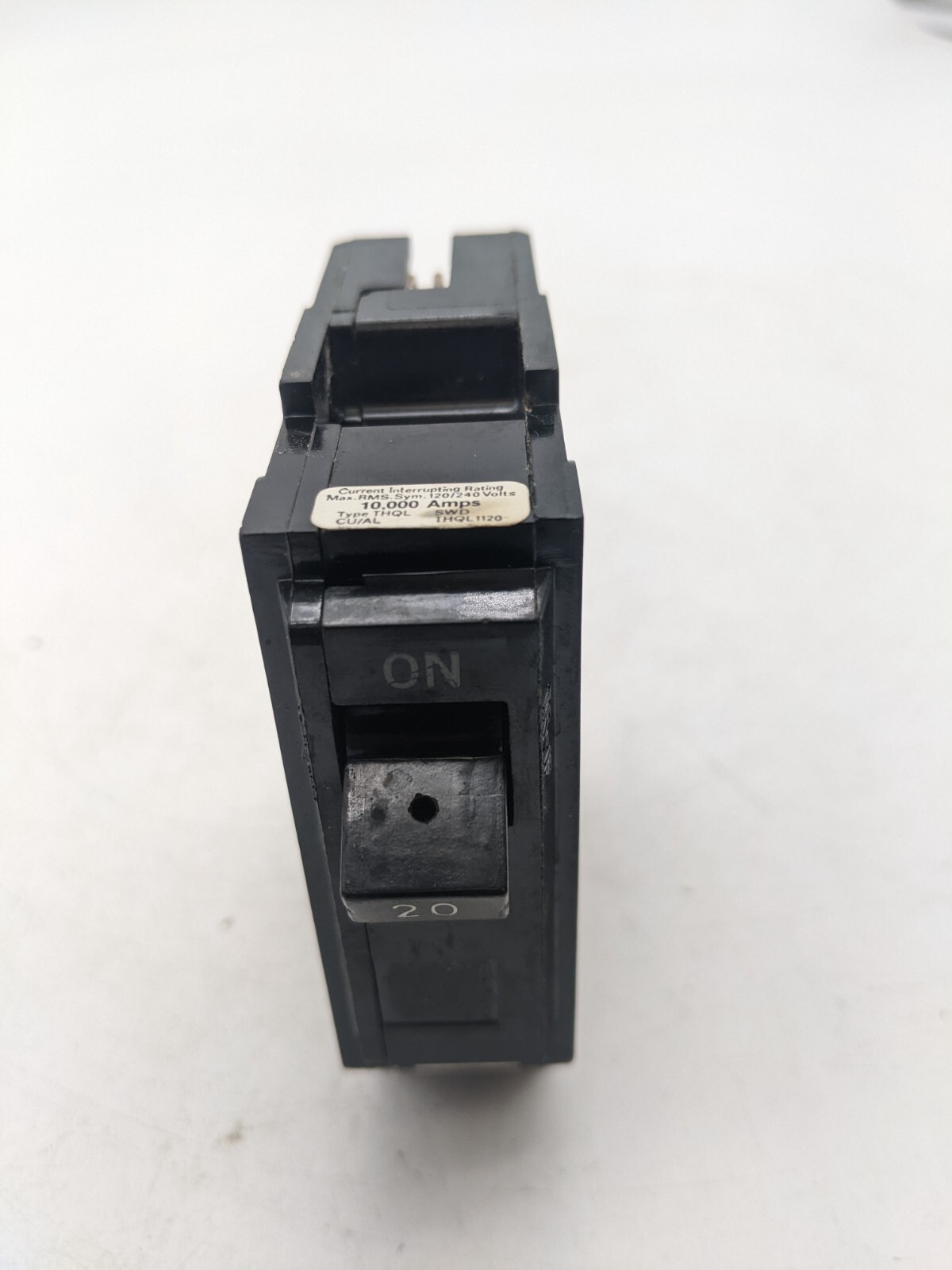 General Electric TQL1120 Plug-In Circuit Breaker 20A 240V 1P 1PH TQL 20 AMP