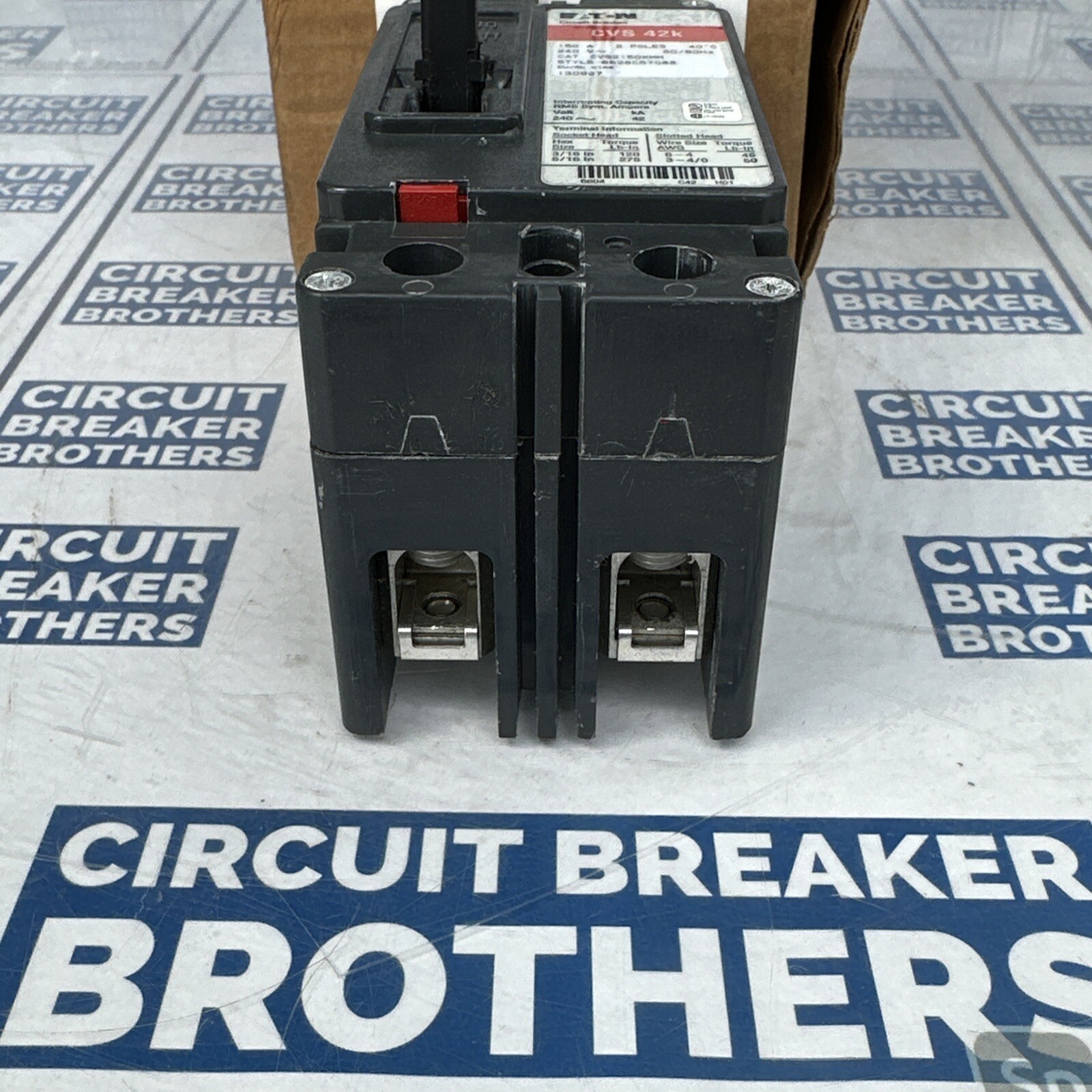 Eaton CVS2150XMM 150 Amp 240V 2 Pole Circuit Breaker-Warranty(Ship Same Day) New