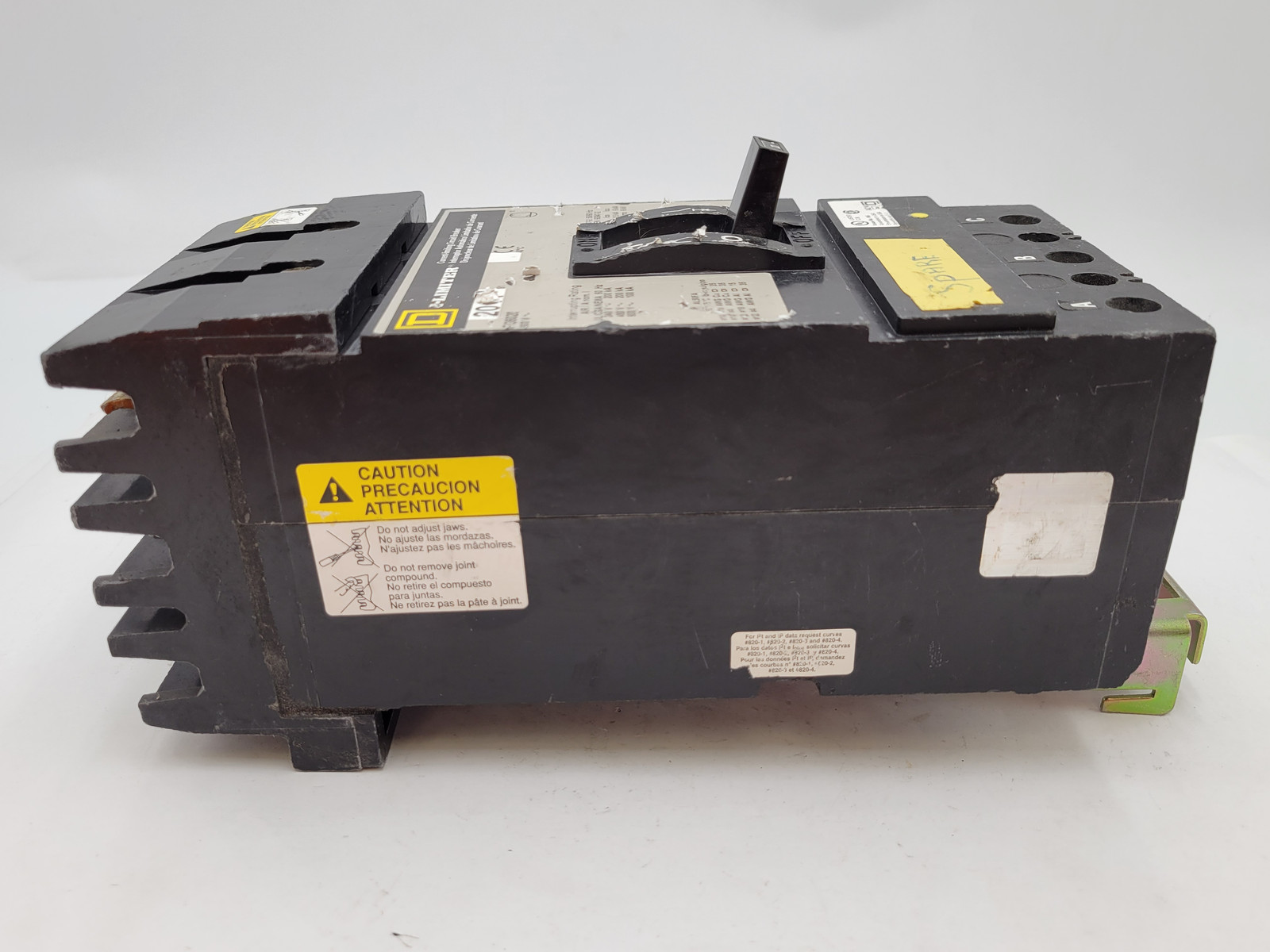 Square D FI36020 I-Line Current Limiting Circuit Breaker 20A 3P 600V