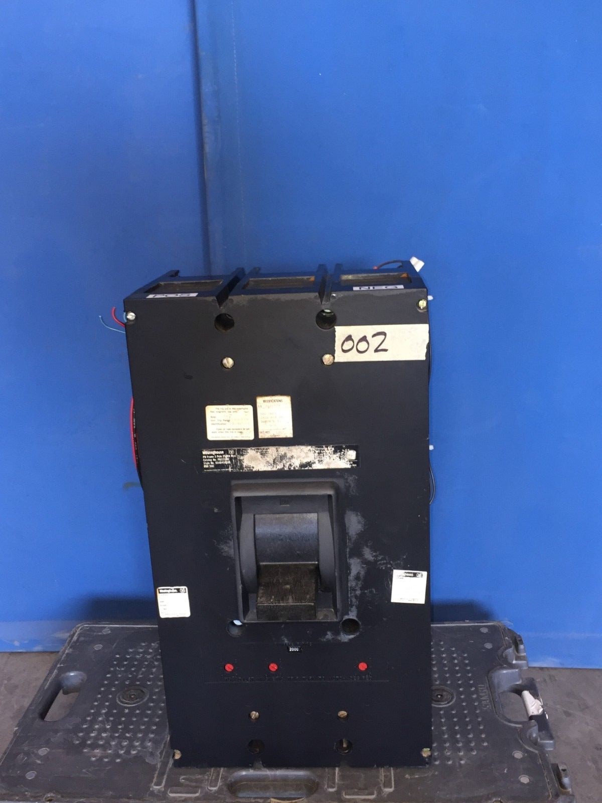 WESTINGHOUSE PB32500F 2000A 600V 3P BREAKER W/2000A TRIP