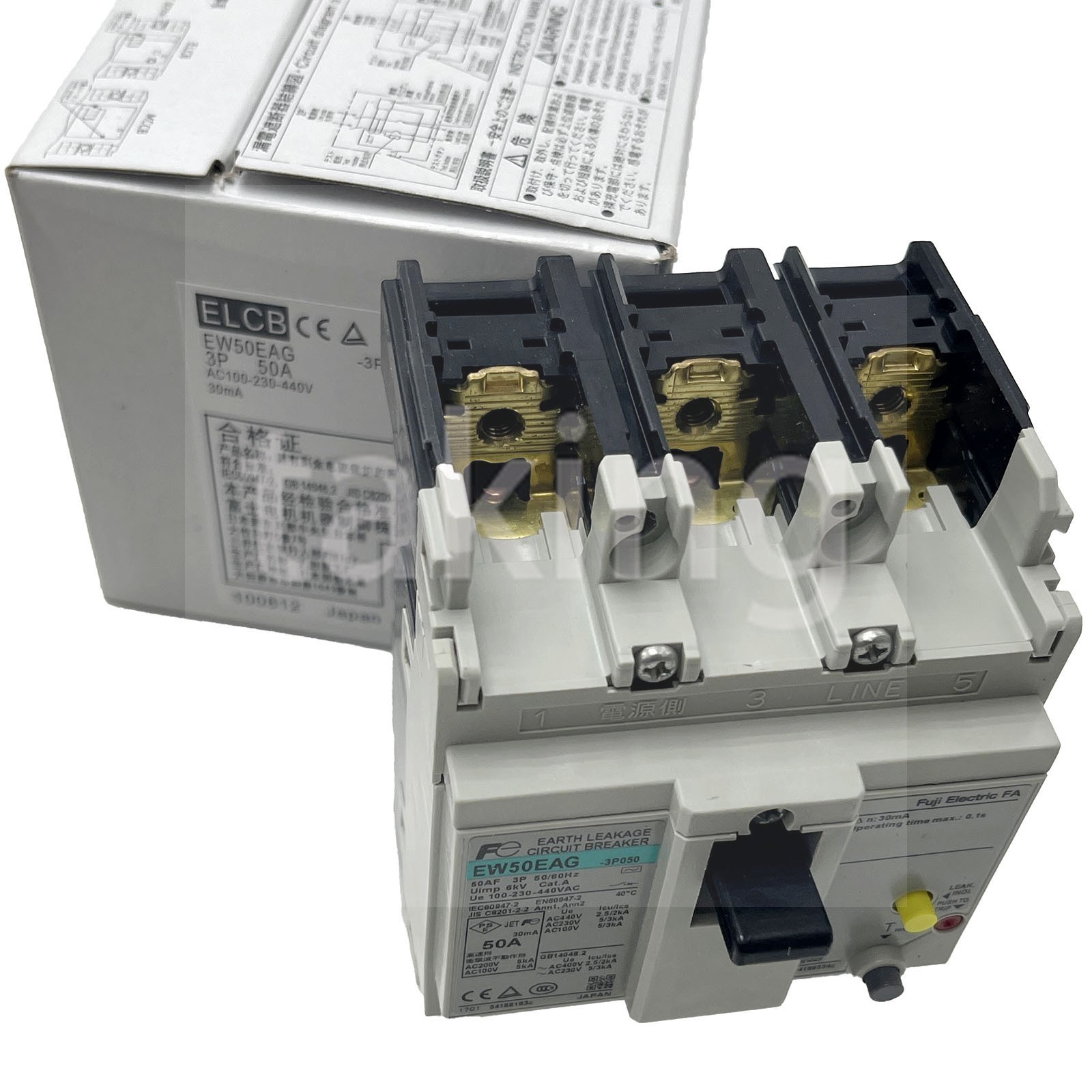 1PC Air Switch Breaker EW50EAG 3P 50A for FUJI