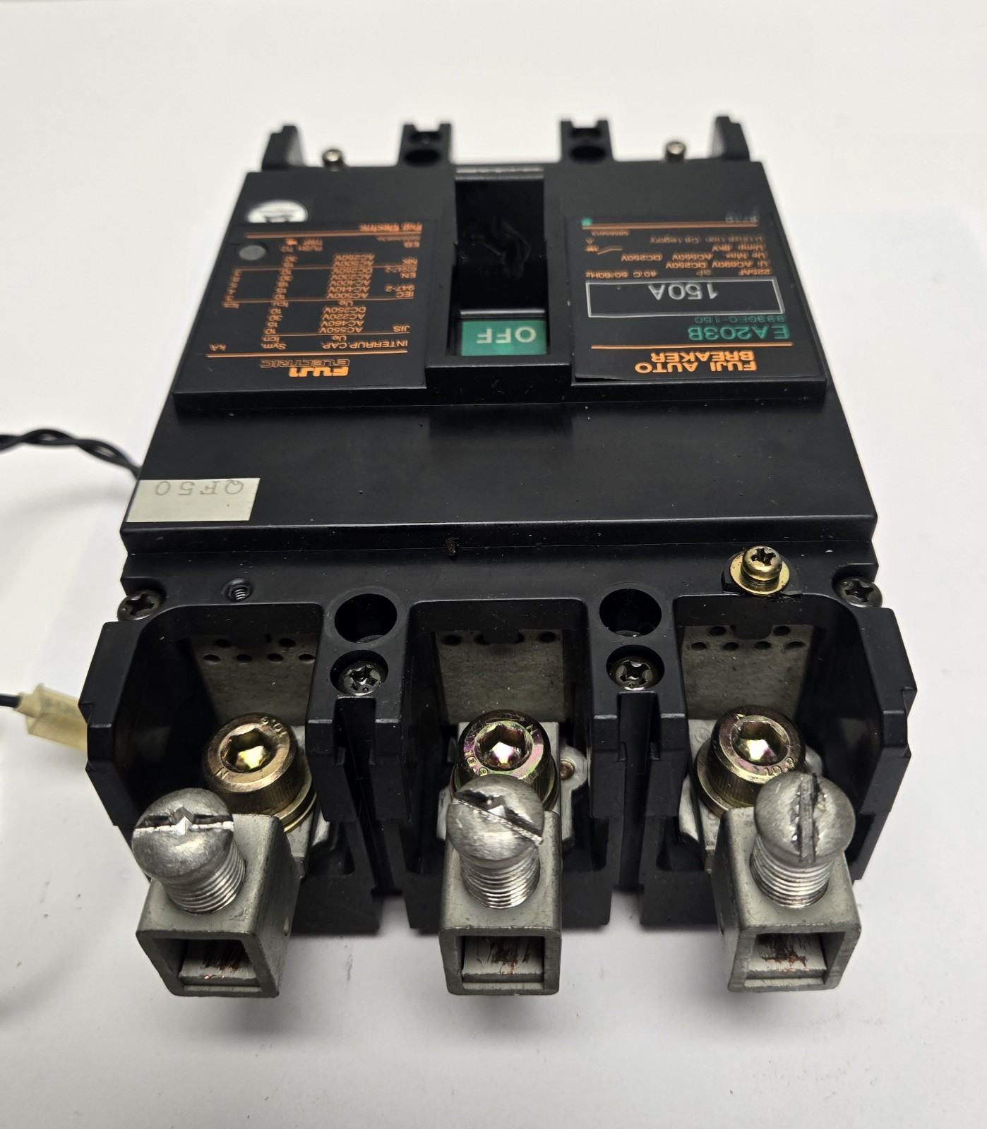 FUJI AUTO BREAKER EA203B. 150A.