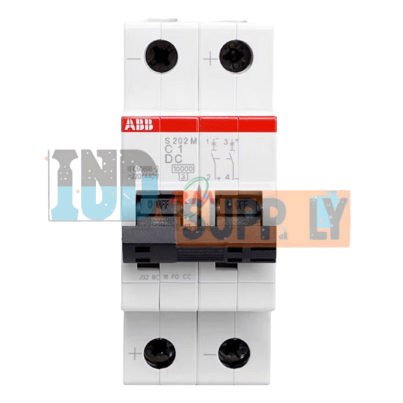 1PCS NEW ABB S202MC1 Miniature Switch Circuit Breaker S202M-C1