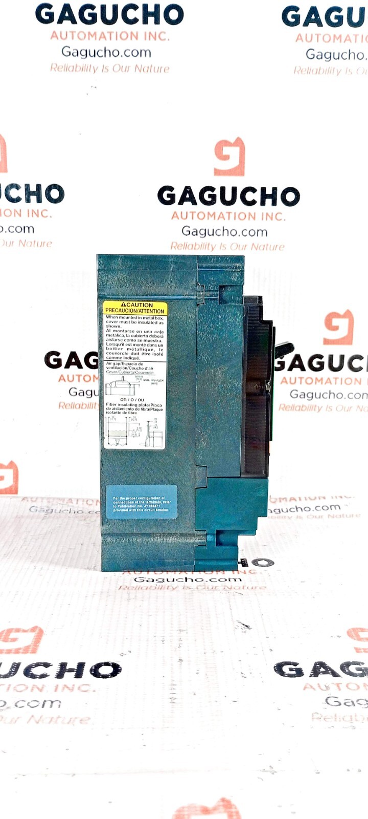 Surplus OPEN Schneider Electric HDL36100 Square D PowerPact 100A 3-P Breaker