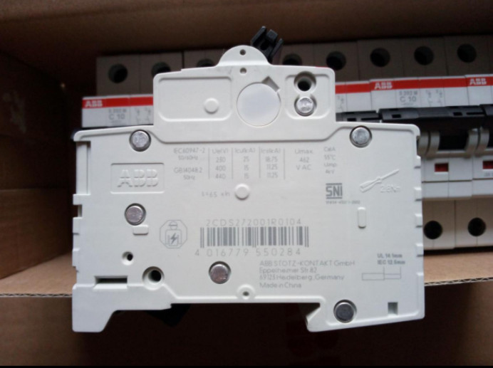 1PC New ABB S202M Series AC Air-Switch Circuit Breaker 2P C-Type Brand