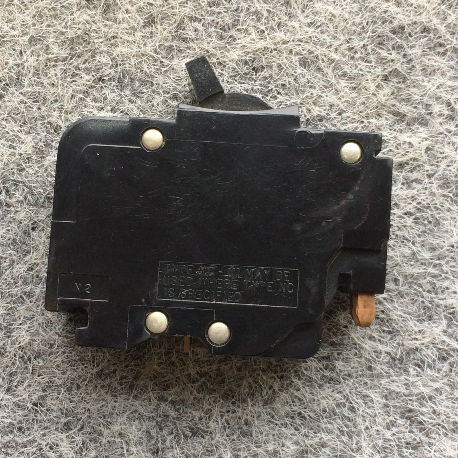 FPE Federal Pacific 20 Amp 2 Pole NC220 Stab-Lok Breaker Mini THIN NC