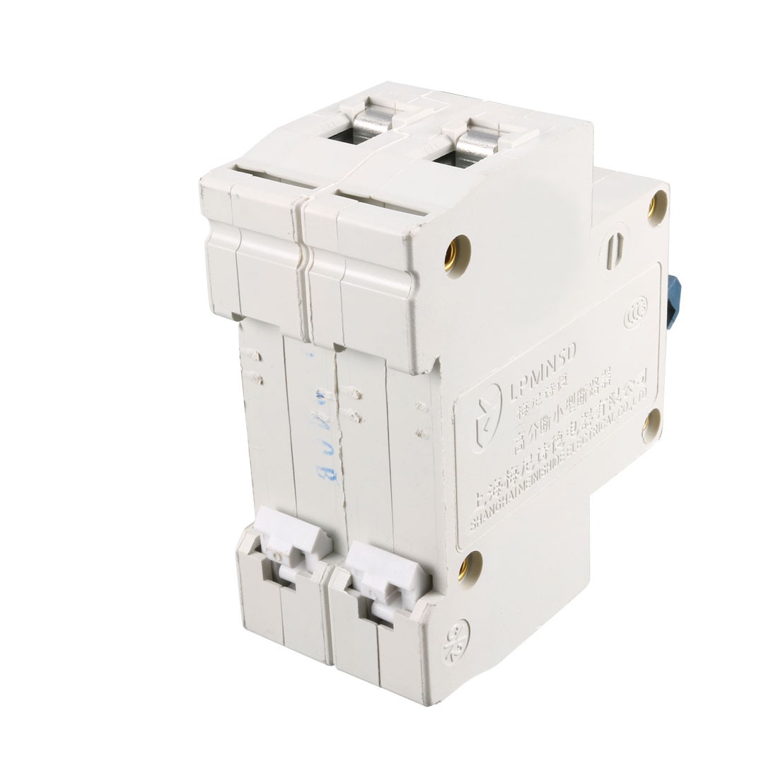 1Pcs AC 230V/400V 40A ON/OFF Switch Double Pole Mini Circuit Breaker 6000A