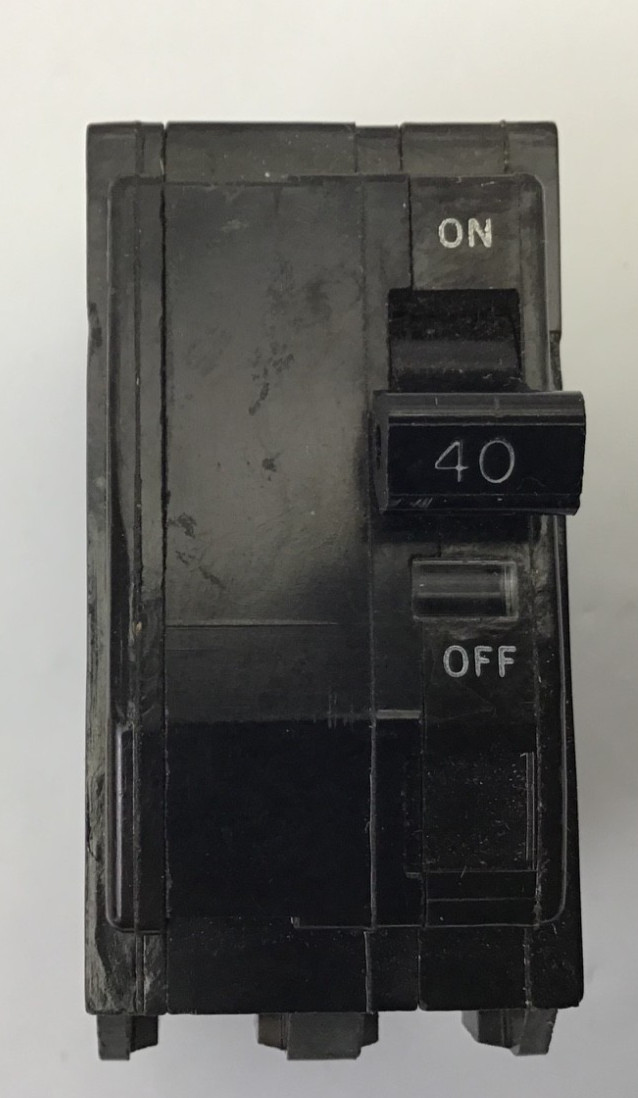 Square D QO 2 pole 40 AMP HACR TYPE Amp 240 Volt Type LP4315 R